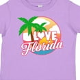 thumbnail image 4 of Inktastic I Love Florida with Ocean and Palm Trees Boys or Girls Toddler T-Shirt, 4 of 5
