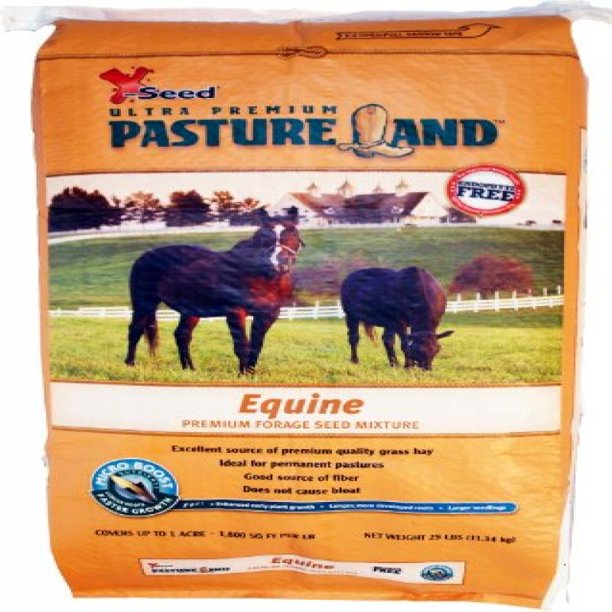 XSeed Pasture Land Equine Forage Seed Mixture W/MicroBoost Walmart