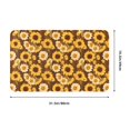 thumbnail image 5 of Vintage Wood Grain Sunflower A Door Mat for Indoor, Welcome Door Mats Front Entrance Rug, Non-Slip Bathroom kitchen Rugs for Inside Floor, Small Rug Dog Door Mat 20X31.5 Inch, 5 of 5