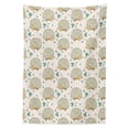 thumbnail image 3 of Ambesonne Hedgehog Tablecloth Rectangular Table Cover, Clover and Porcupines, 60"x90", Multicolor, 3 of 4