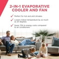thumbnail image 6 of Frigidaire 2 In 1 Evaporative Air Cooler & Fan w/ Wide Angle Oscillation, 6 of 11