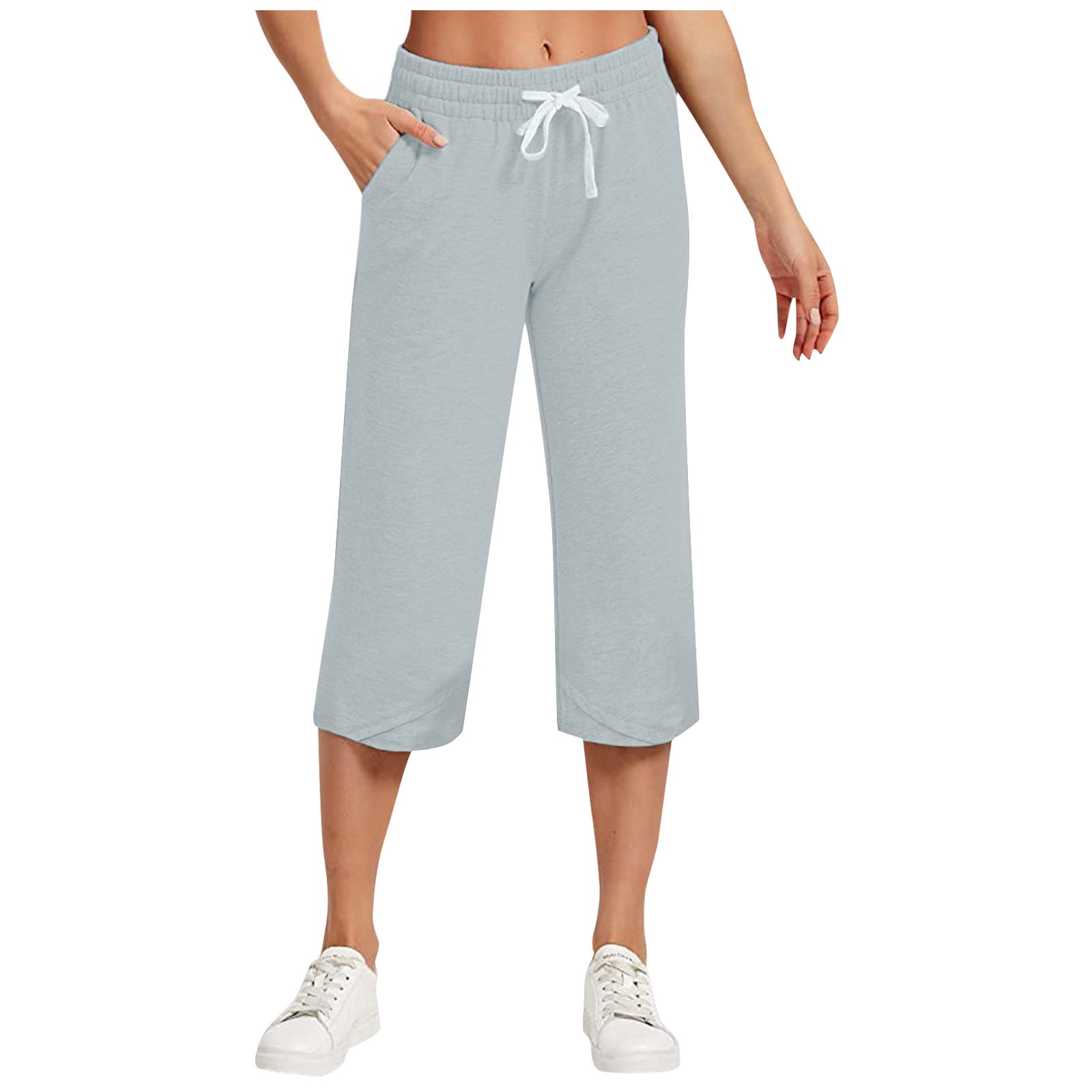 SALSATION　Capri Pants　サイズS Athletic Works Women's Knit Capri Pants, Size XXXL Deep