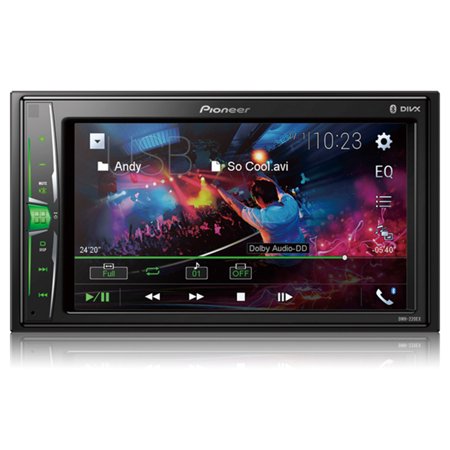 Pioneer DMH-220EX 6.2-Inch Double-DIN In-Dash Digital Multimedia Receiver with Bluetooth