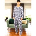thumbnail image 2 of Pijama De Hombre Afelpada Pantalón Sudadera Tela Polar Suave, 2 of 5