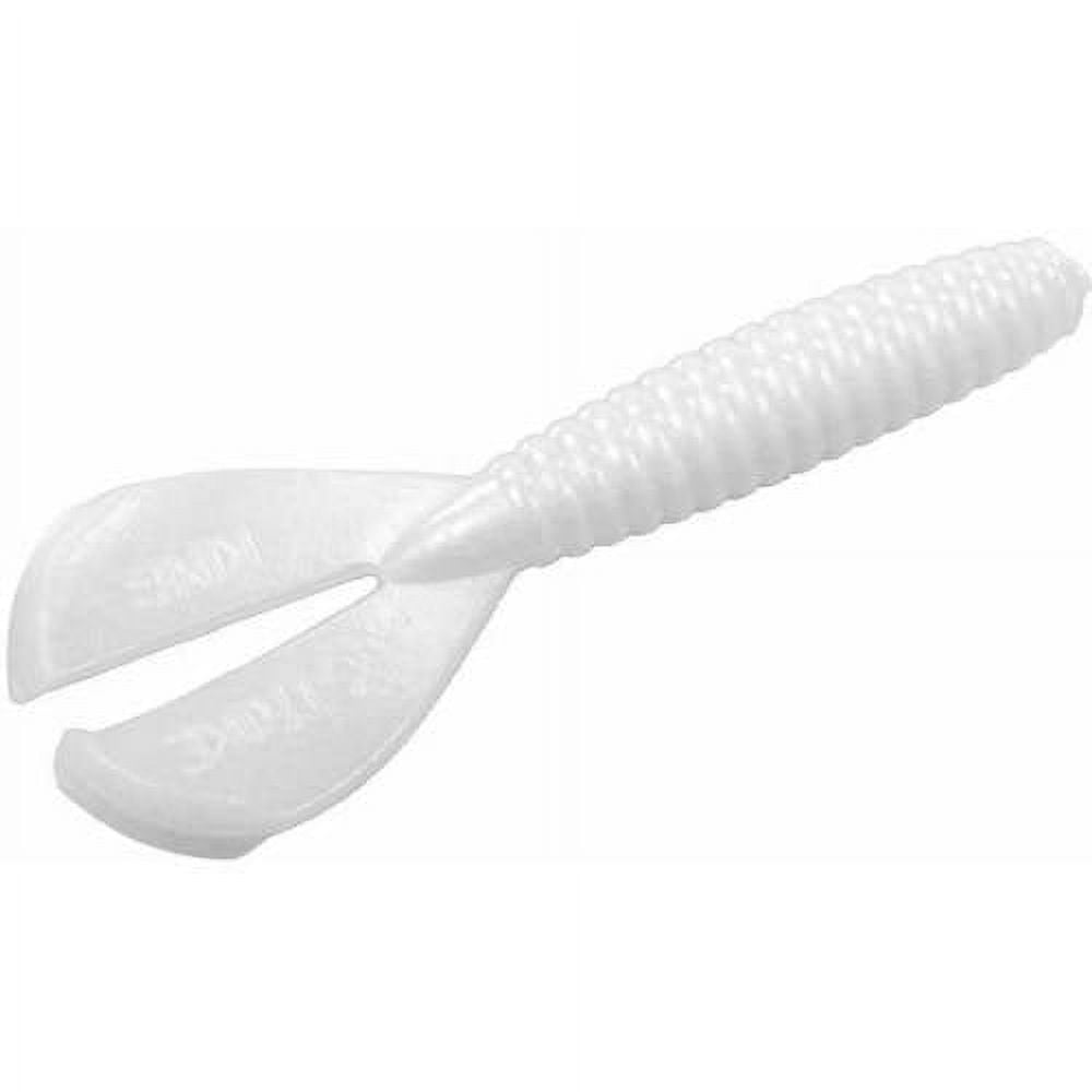 Strike King Rage Menace Grub Pearl 8pk