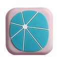 thumbnail image 4 of letairis Silicone Crash Pad Cartoon Mute Thickened Wall Door Handle Anti-Collision Pad Protective Sticker Type 1 3#, 4 of 6