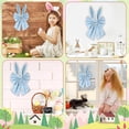 thumbnail image 6 of Luoshdecor Easter Bunny Ear Ribbon Bow, Decorative Bow Shape Hanging Decor for Holiday Home Parties, 6 of 6