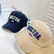 thumbnail image 3 of Gorra de béisbol con bordado de letras coreanas para niños y niñas, sombrero de sol ajustable de Hip Hop, Gorras Snapback para niños, Gorras de verano, 3 of 4