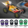 thumbnail image 4 of VONKY RC Model Crawler Car Wheel Hub Simulation Upgrade Automobile Part Assembly Wheels Rim Replacement for WLtoys A949 A959 A969 A979 Black, 4 of 7