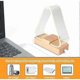 thumbnail image 4 of Triangular Bedside Table Lamp LED Decorative Bedside Lamp Warm White Lamp USB Charger Acrylic Lamp Bedroom Living Room Table, 4 of 4