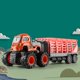 thumbnail image 3 of Camión de transporte de dinosaurios de plástico Zulema potencia inercial giratoria naranja, 3 of 8