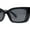 All Black, variant on Womens Mod Squared Cat Eye Designer Fashion Sunglasses Slate Tortoise - Smoke