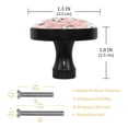 thumbnail image 3 of 4 Pcs Panda Knobs for Kitchen Cabinet Cupboard Dresser Bookcase Drawer Pulls Handles Round Home Decor, 3 of 5