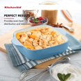 thumbnail image 4 of Gres vitrificado cuadrado Baker KitchenAid, 20 cm, terciopelo azul, 4 of 5