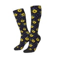 thumbnail image 2 of Daiia Sports Socks Sunflowers Printed Novelty Crew Socks for Men Women Knee High Socks Cotton Socks Soft & Breathable Support Unisex Socks, 2 of 9