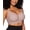 Rose pink, variant on Leopard print bra, plus size jelly gel underwear for women, thin, seamless, no underwire bra