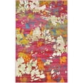 thumbnail image 1 of Unique Loom Tapis Floral Lyon 5' x 8' Rectangle Multi/ivoire, 1 of 1