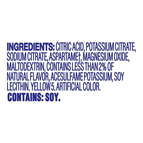 Crystal Light Lemonade Naturally Flavored Powdered Drink Mix, 120 ct Pack, 12 Boxes of 10 On-the-Go-Packets