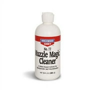 BIRCHWOOD CASEY Muzzle Magic No.77 Gun Cleaner with Flip Top | Fast-Acting Water-Based Black Powder Solvent for Rust Prevention, 16oz Bottle
