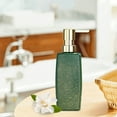 thumbnail image 5 of Green Glass Hand Sanitizer Bottle under $5! Ke1Clo Refillable Dispenser for Bathroom Household, Lotion Soap, Decorative, 5 of 6