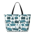 thumbnail image 2 of Fotbe Modern Furniture Bolsa de Viaje para Playa - Resistente al Agua, Bolsa Tote de Gran Capacidad y Ligera con 7 Bolsillos para Mujeres y Hombres, 2 of 7