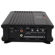 MTX THUNDER1000.1 Class D 1000 Watt RMS Mono Block Car Audio Amplifier, Black