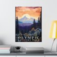 thumbnail image 4 of ELNEIT - Olympic National Park Poster, Unframed Matte Paper, S09, 4 of 4
