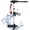 Black, variant on Naipo Electric Trolling Motor with 55 Lbs Thrust 8 Speeds, Boat Fishing Motor with Telescoping Handle, LED Battery Indicator for Kayak Fishing Boat Freshwater Use