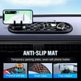 thumbnail image 4 of Multifunction Car Anti-Slip Mat, 2025 New Multifunctional 4-in-1 Mobile Phone Stand on-Board Anti-Slip Pad, Auto Universal Phone Holder Cell Phone Automobile Pads & Mats for Car Dashboard (White), 4 of 7