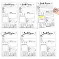 thumbnail image 1 of Bloc de notas con reseñas de libros L1rabe para lectores, diseño de libros en 6 páginas, 1 of 6