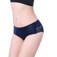 thumbnail image 3 of Women Lace Sexy Panties Luxury Seamless Plus Size Solid Underwear Low Waist Female Slim Briefs, 3 of 3