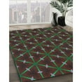 thumbnail image 2 of Ahgly Company Indoor Rectangle Patterned Hazel Green Area Rugs, 5' x 7', 2 of 6