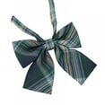 thumbnail image 2 of Women's Bowtie Japan School Uniform Adjustable Necktie Pre-tied Bow Tie, 2 of 3