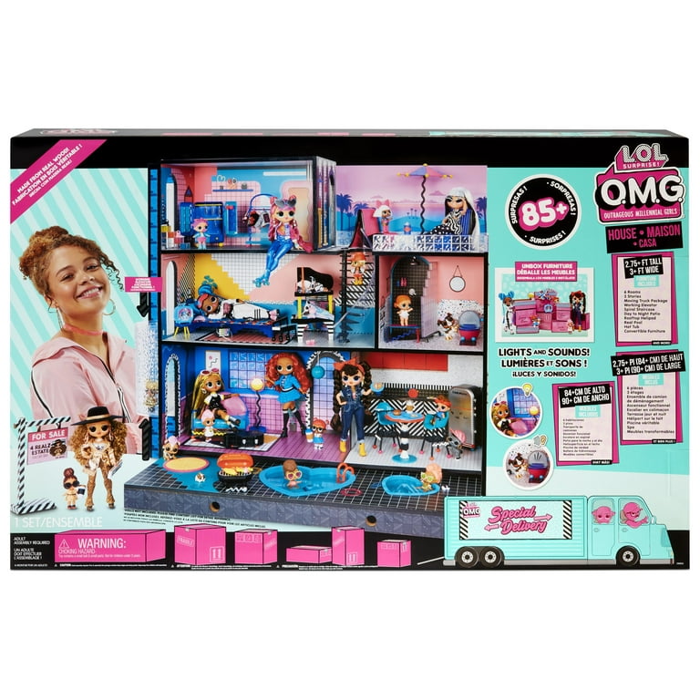 L.o.l. Surprise! Omg Fashion House Playset With 85+ Surprises