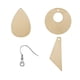 thumbnail image 3 of Juego de artesanía de pendientes de madera Piezas de madera Anillos de salto Kit de ganchos para pendientes Fabricación de joyas Artesanía Accesorios de bricolaje Noticed HA7567-00B, 3 of 6