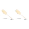thumbnail image 1 of Depurador de espalda Toystoory para baño cepillo de ducha con cordón color Beige 2Conjunto, 1 of 6