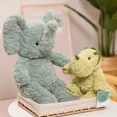 thumbnail image 3 of Animal dulce oso dinosaurio perezoso elefante perezoso juguete de peluche suave muñeca de peluche de dibujos animados almohada de bebé regalo379, 3 of 5
