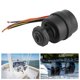 thumbnail image 3 of Interruptor de encendido con llave, 6 cables, 3 posiciones, interruptor de llave de encendido universal, motor de arranque con 2 llaves, piezas de repuesto para fueraborda marino Unbranded 1619200057311, 3 of 7