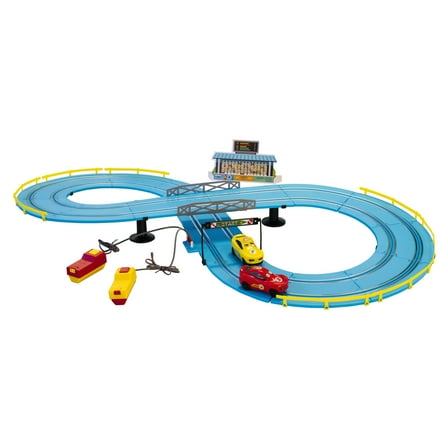 GB Pacific Battery Operated Jr. Drive Road Racing Set - Great for Toddlers Ages 3 Years and up