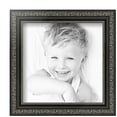 thumbnail image 2 of ArtToFrames 8" x 8" Antique Black Picture Frame, 8x8 inch Black Wood Poster Frame (WOM-5106), 5 Pack, 2 of 6