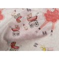 thumbnail image 4 of oneOone Cotton Poplin Dark Peach Fabric Cartoon Sheep|Baby Feeder & Baby Stroller Kids Sewing Craft Projects Fabric Prints By Yard 56 Inch Wide, 4 of 4