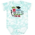 thumbnail image 3 of Inktastic My Mommy Did It and She Did It for Me with Graduation Cap Boys Baby Bodysuit, 3 of 5