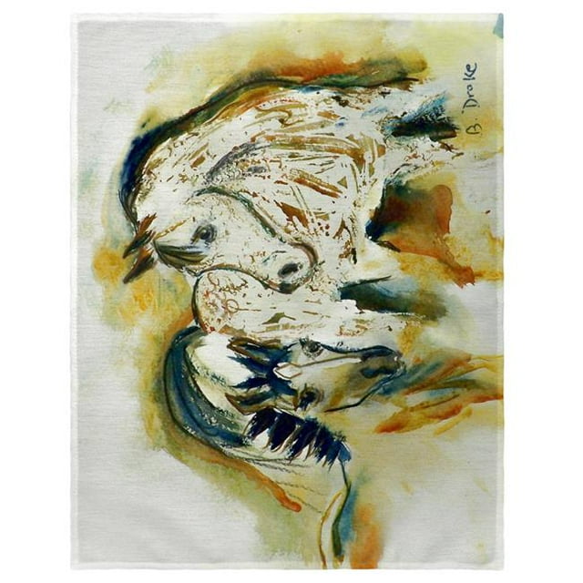 Betsy Drake PM058 14 x 18 in. Mare & Colt Place Mat - Set of 4
