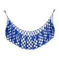 thumbnail image 1 of Soft Toy Net Hammock Storage Holder Large Capacity Easy to Hang Woven Rope Plush Blue, 1 of 8