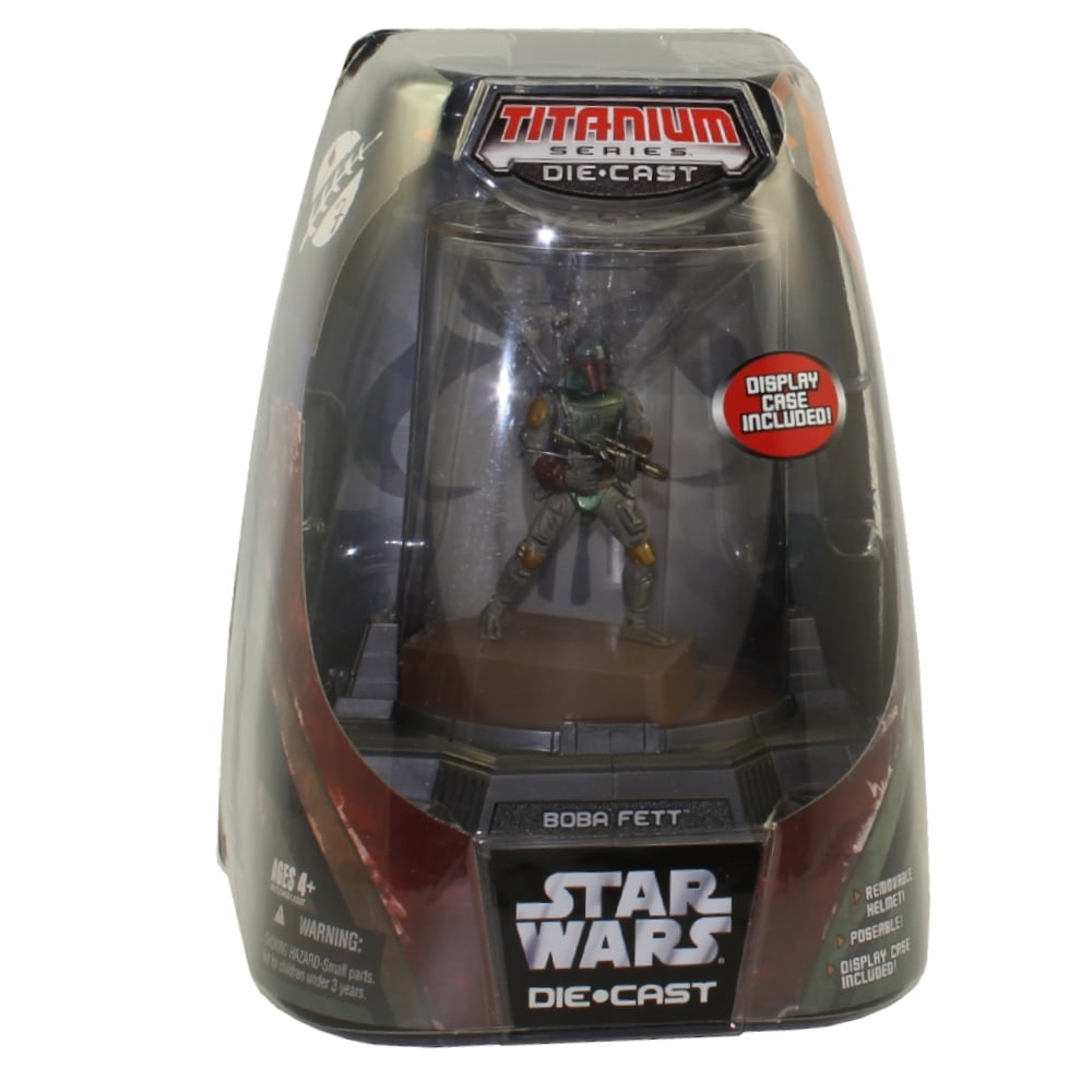 Star Wars Micro Machines Titanium Limited DieCast Figure BOBA FETT