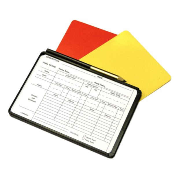 Carta Sport - Kit para Árbitros (Negro, Rojo, Amarillo)