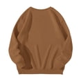 thumbnail image 3 of Corashan Chandail de Noël Laid Abordable pour Hommes, Chandail de Sport Imprimé de Noël, Manches Amples, Col Rond, Marron, 4TG, 3 of 3
