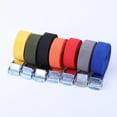 thumbnail image 3 of 1M Lashing Strap W/ Buckle Nylon Quick Release Fr Cargo Tie Down Luggage Bag Green, 3 of 7