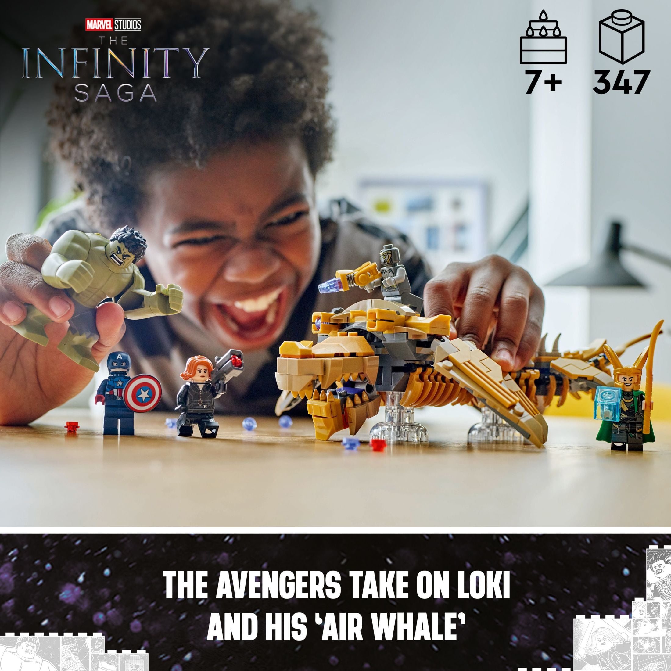 3冊セット　Made in USA 他 LEGO Marvel The Avengers vs. The Leviathan Set, Superhero