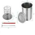 2 Sets Ham Maker, Stainless Steel Meat Press Tool for Making Ham Meat